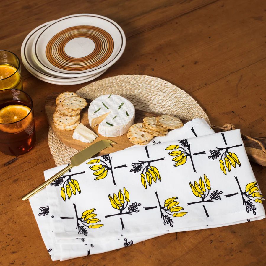 Kowhai Tea Towel