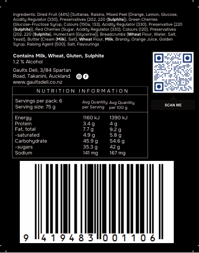 450g Christmas Pudding - Image 2